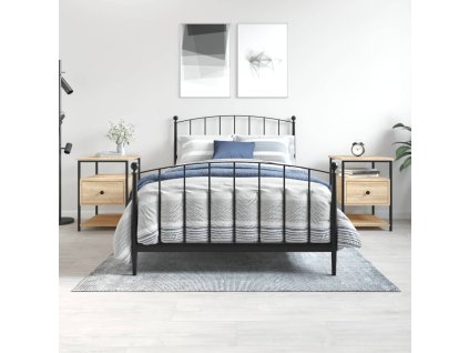 vidaXL Noční stolky 2 ks dub sonoma 40 x 42 x 56 cm kompozitní dřevo