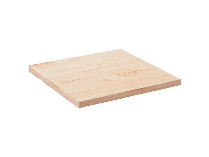vidaXL Stolní deska 80x80x2,5 cm masivní borovice čtvercová