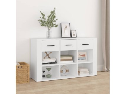 vidaXL Příborník bílý 100 x 30 x 59,5 cm kompozitní dřevo