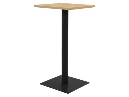 vidaXL Bistro stolek barva dub 50 x 50 x 107 cm