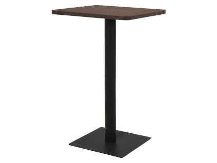 vidaXL Bistro stolek tmavý jasan 78,5 x 78,5 x 107 cm