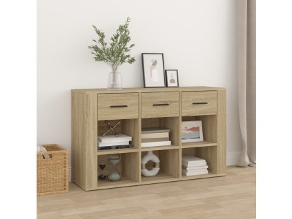 vidaXL Příborník dub sonoma 100 x 30 x 59,5 cm kompozitní dřevo