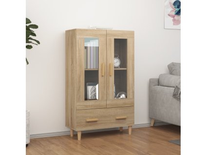 vidaXL Komoda dub sonoma 70 x 31 x 115 cm kompozitní dřevo