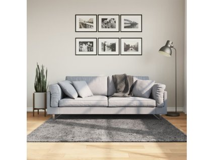 vidaXL Koberec HUARTE krátký vlas měkký a pratelný antracit 160x160 cm