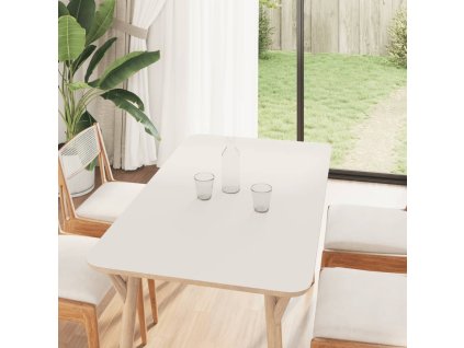 vidaXL Tapety na nábytek samolepicí matné bílé 90 x 500 cm PVC