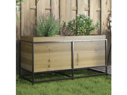vidaXL Zahradní truhlík 100 x 40 x 50 cm impregnované borové dřevo