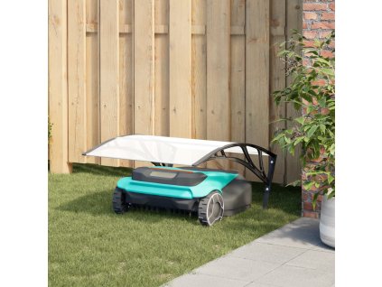 vidaXL Garáž pro robotickou sekačku černá 80 x 101 x 46 cm