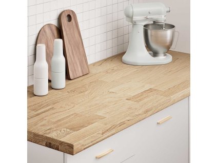 vidaXL Kuchyňská deska 140x63,5x4 cm masivní dub obdélníkový