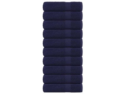 vidaXL Sprchové ručníky 10 ks námořnická 70x140 cm 360g/m² 100% bavlna