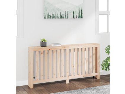 vidaXL Kryt na radiátor 169 x 19 x 84 cm masivní borové dřevo