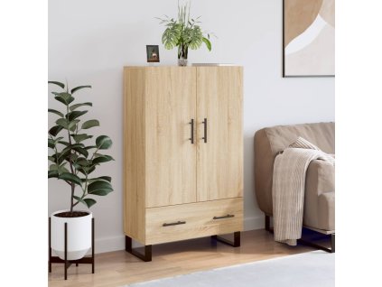 vidaXL Skříň highboard dub sonoma 69,5 x 31 x 115 cm kompozitní dřevo