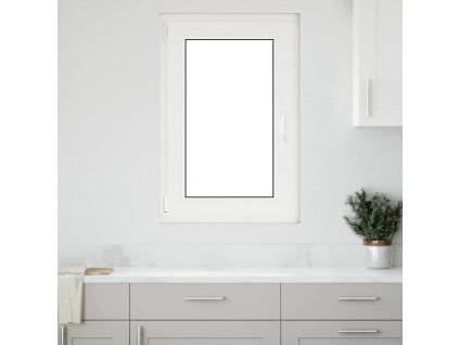 vidaXL Sklepní okno "RISOR" 60x90 cm Sklopné&Otočné DIN levé Bílé