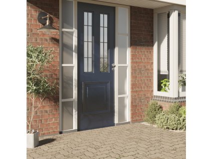 vidaXL Okenní fólie 5 ks statické matné šedé PVC