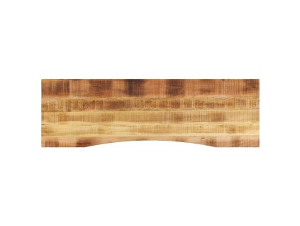 vidaXL Stolní deska s výřezem 160x50x2,5 cm masivní hrubý mangovník