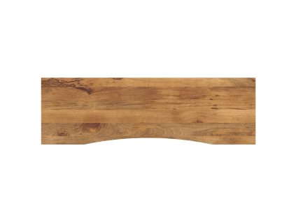 vidaXL Stolní deska s výřezem 160x50x2,5 cm masivní hrubý mangovník