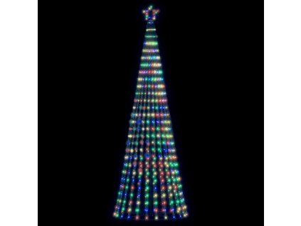 vidaXL LED vánoční stromek 475 barevných LED diod 247 cm