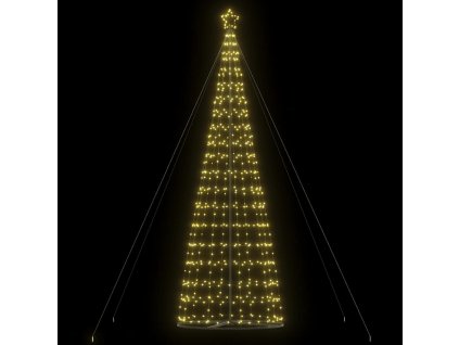 vidaXL LED vánoční stromek 1534 teplých bílých LED 503 cm