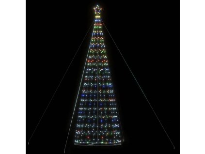 vidaXL LED vánoční stromek 1534 barevných LED diod 503 cm