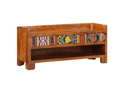 vidaXL Lavička na boty Vícebarevný 100 x 35 x 45 cm