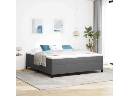 vidaXL Rám postele Světle šedá 180 x 200 cm Sametová tkanina