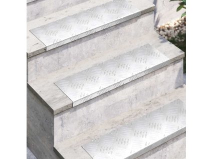 vidaXL Kolečkové desky 15 pcs Stříbrná 60 x 18 cm Hliník