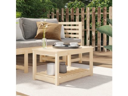 vidaXL Zahradní stůl 82,5 x 50,5 x 45 cm masivní borové dřevo