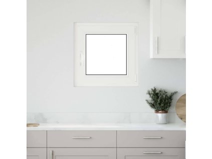 vidaXL Sklepní okno 60x60 cm Výklopné&Otočné DIN pravé antracitové