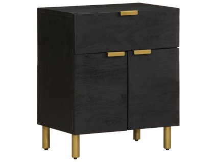 vidaXL Noční stolek černý 50 x 33 x 60 cm kompozitní dřevo