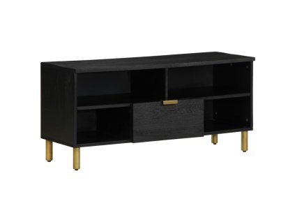 vidaXL TV skříňka černá 100 x 33 x 46 cm kompozitní dřevo