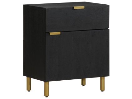 vidaXL Noční stolek černý 50 x 33 x 60 cm kompozitní dřevo