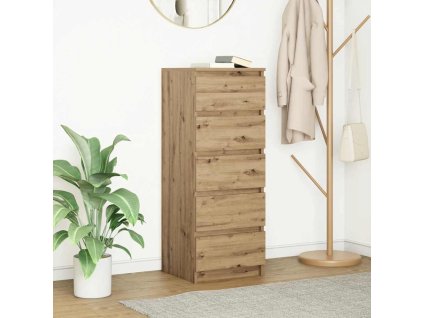 vidaXL Příborník se zásuvkami Artisan Dub kompozitní dřevo