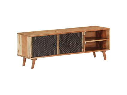 vidaXL TV skříňka 112 x 30 x 40 cm masivní akáciové dřevo