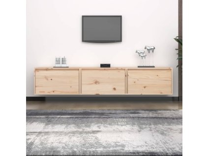 vidaXL TV skříňky 3 ks masivní borové dřevo