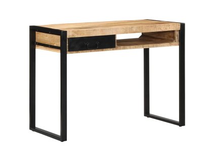 vidaXL Psací stůl 100x50x75 cm masivní hrubé mangovníkové dřevo
