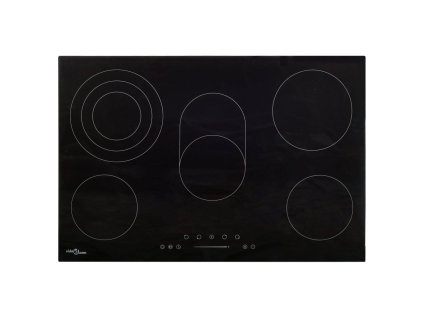 vidaXL Keramická varná deska s 5 hořáky dotykové ovládání 90 cm 8500 W