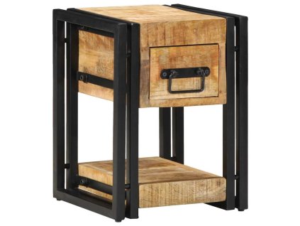 vidaXL Noční skříňka se zásuvkou 2 pcs Hnědá 30 x 30 x 40 cm