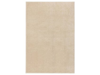 vidaXL Koberec s krátkým vlasem 160 x 230 cm béžový