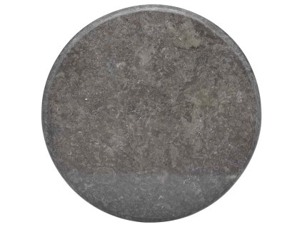 vidaXL Stolní deska černá Ø 60 x 2,5 cm mramor