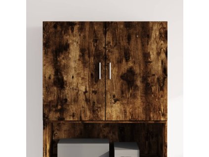 vidaXL Nástěnná skříňka kouřový dub 80 x 42,5 x 64 cm kompozitní dřevo