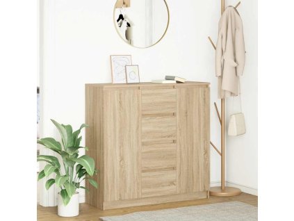 vidaXL Příborník se zásuvkami Dub Sonoma kompozitní dřevo