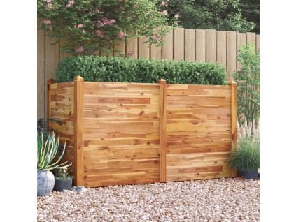 vidaXL Zahradní vyvýšený záhon 160 x 60 x 84 cm masivní akáciové dřevo