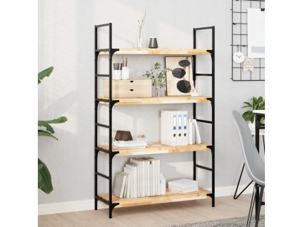 vidaXL Plovoucí police 2 ks 100 x 30 x 4 cm neošetřené akáciové dřevo