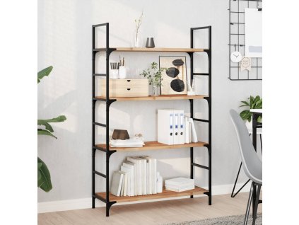 vidaXL Plovoucí police 2 ks 100 x 30 x 2 cm olejované akáciové dřevo