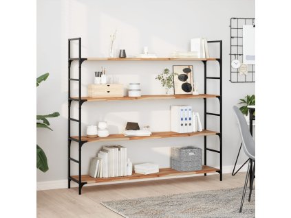 vidaXL Plovoucí police 2 ks 160 x 30 x 2 cm olejované akáciové dřevo