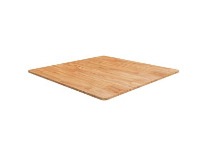vidaXL Čtvercová stolní deska světle hnědá 90x90x1,5cm ošetřený dub