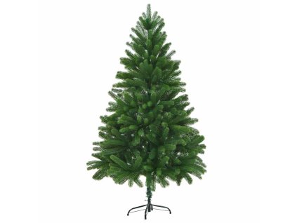 vidaXL Umělý vánoční stromek s realistickým jehličím 210 cm zelený