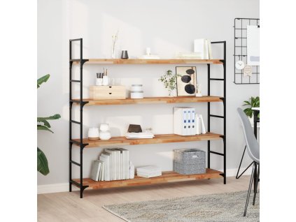 vidaXL Plovoucí police 160 x 30 x 4 cm olejované akáciové dřevo