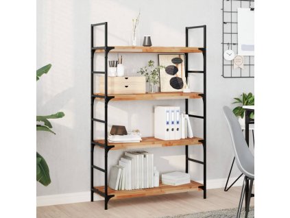 vidaXL Plovoucí police 2 ks 80 x 30 x 4 cm olejované akáciové dřevo