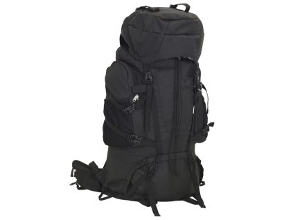 vidaXL Turistický batoh černý 80 L tkanina oxford