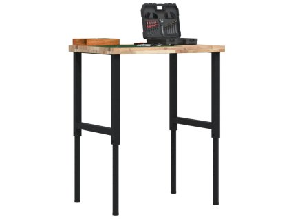 vidaXL Pracovní stůl 80 x 60 x (73–99,5) cm masivní akácie obdélníkový